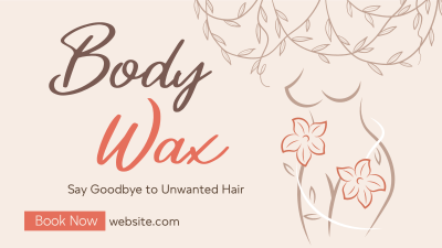 Body Waxing Service Facebook event cover Image Preview