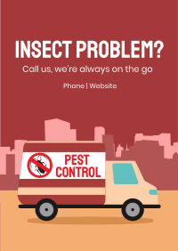 Pest Control Truck Flyer Image Preview