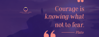 Manifest Courage Facebook cover Image Preview