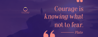 Manifest Courage Facebook cover Image Preview