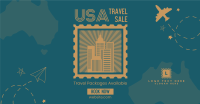 USA Travel Destination Facebook Ad Design