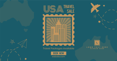 USA Travel Destination Facebook ad Image Preview