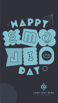 Playful Emoji Day Facebook Story Design