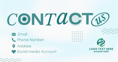 Minimalist Contact Us Facebook Ad Image Preview