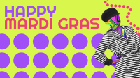 Mardi Gras Fashion Zoom Background Image Preview