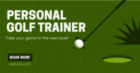 Golf Training Facebook Ad Design