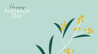 Golden Wattle  for Aussie Day Zoom background Image Preview