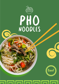 Pho Food Bowl Poster Image Preview
