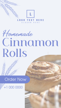 Homemade Cinnamon Rolls Video Image Preview