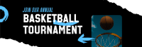 Basketball Tournament Twitter Header Design