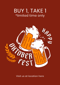 Oktoberfest Celebration Poster Image Preview
