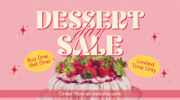 Retro Dessert Sale Animation Design