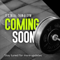 Stay Tuned Fitness Gym Teaser Instagram post Image Preview