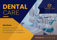 Formal Dental Lab Postcard Image Preview