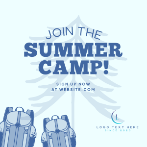 Summer Camp Instagram post Image Preview