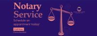 Professional Notary Services Facebook Cover Design