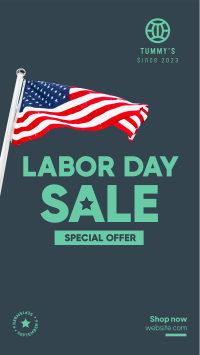 Labor Day Sale Instagram story Image Preview