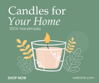 Home Candle Facebook post Image Preview