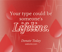 Donate Blood Campaign Facebook post Image Preview