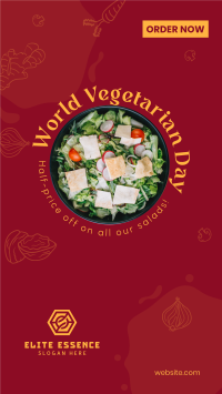World Vegetarian Day Facebook story Image Preview