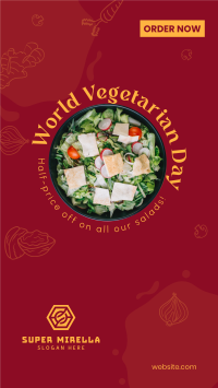 World Vegetarian Day Facebook Story Image Preview