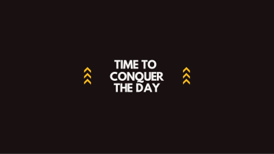 Conquer the Day YouTube cover (channel art) Image Preview