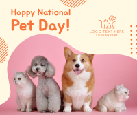 National Pet Day Facebook Post Image Preview