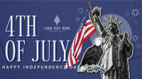 Photo Collage Modern 4th of July Facebook event cover Image Preview