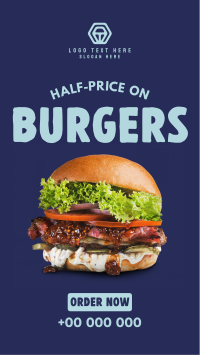 Best Deal Burgers Instagram Reel Design