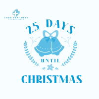 Days Away Christmas Instagram Post Design