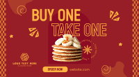 Pancake Day Promo Facebook event cover Image Preview