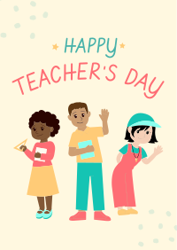 World Teacher's Day Poster Image Preview