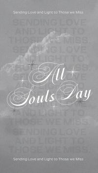 Trendy All Souls Day Greeting Video Preview