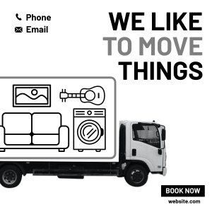We like to move things Instagram post Image Preview