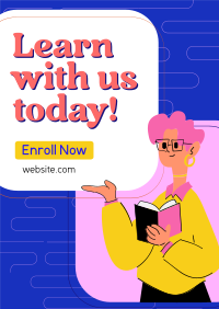 Enrollment Student Register  Poster Image Preview