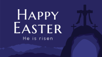 Easter Sunday Facebook Event Cover Design