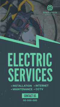 Electrical Service Professionals Instagram Story Design