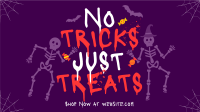 Halloween Special Treat Animation Design