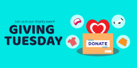 Giving Tuesday Charity Event Twitter Post Image Preview