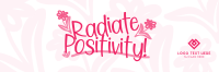 Generate Positivity Twitter header (cover) Image Preview