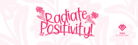 Generate Positivity Twitter Header Image Preview