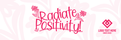 Generate Positivity Twitter header (cover) Image Preview