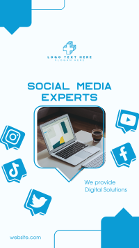 Social Media Experts Facebook story Image Preview