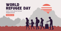 Refugee Day Awareness Facebook Ad Design