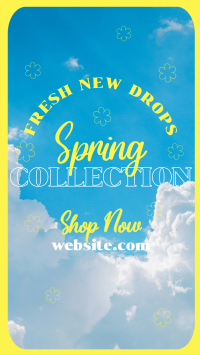 Sky Spring Collection TikTok Video Design