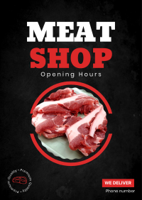 Best Meat Poster Design