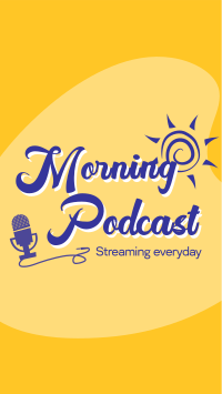Good Morning Podcast Instagram reel Image Preview