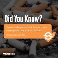 Smoking Facts Instagram post Image Preview