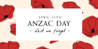 Anzac Day Pattern Twitter Post Image Preview