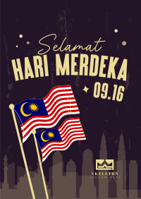 Hari Merdeka Malaysia Poster Image Preview